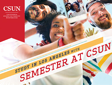 Semester at CSUN Program brochure