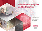 International Programs and Partnerships